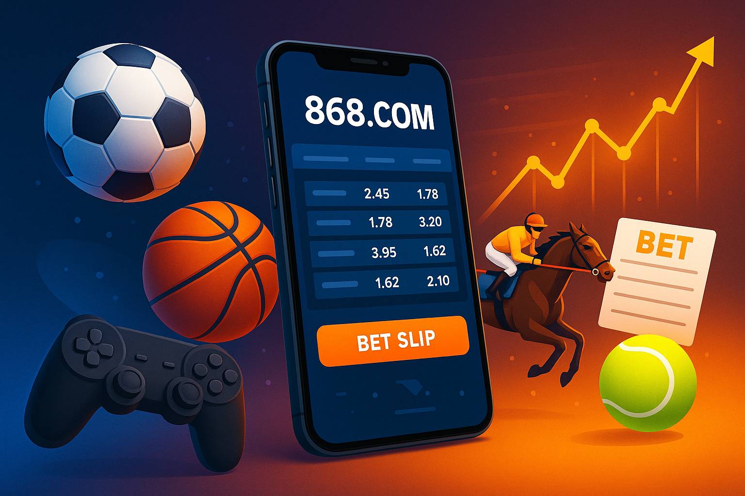 Aposte em apostas esportivas no cassino online 868