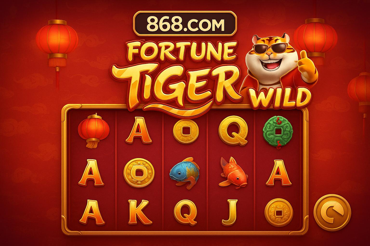 Fortune Tiger é um jogo imperdível no 868 Casino