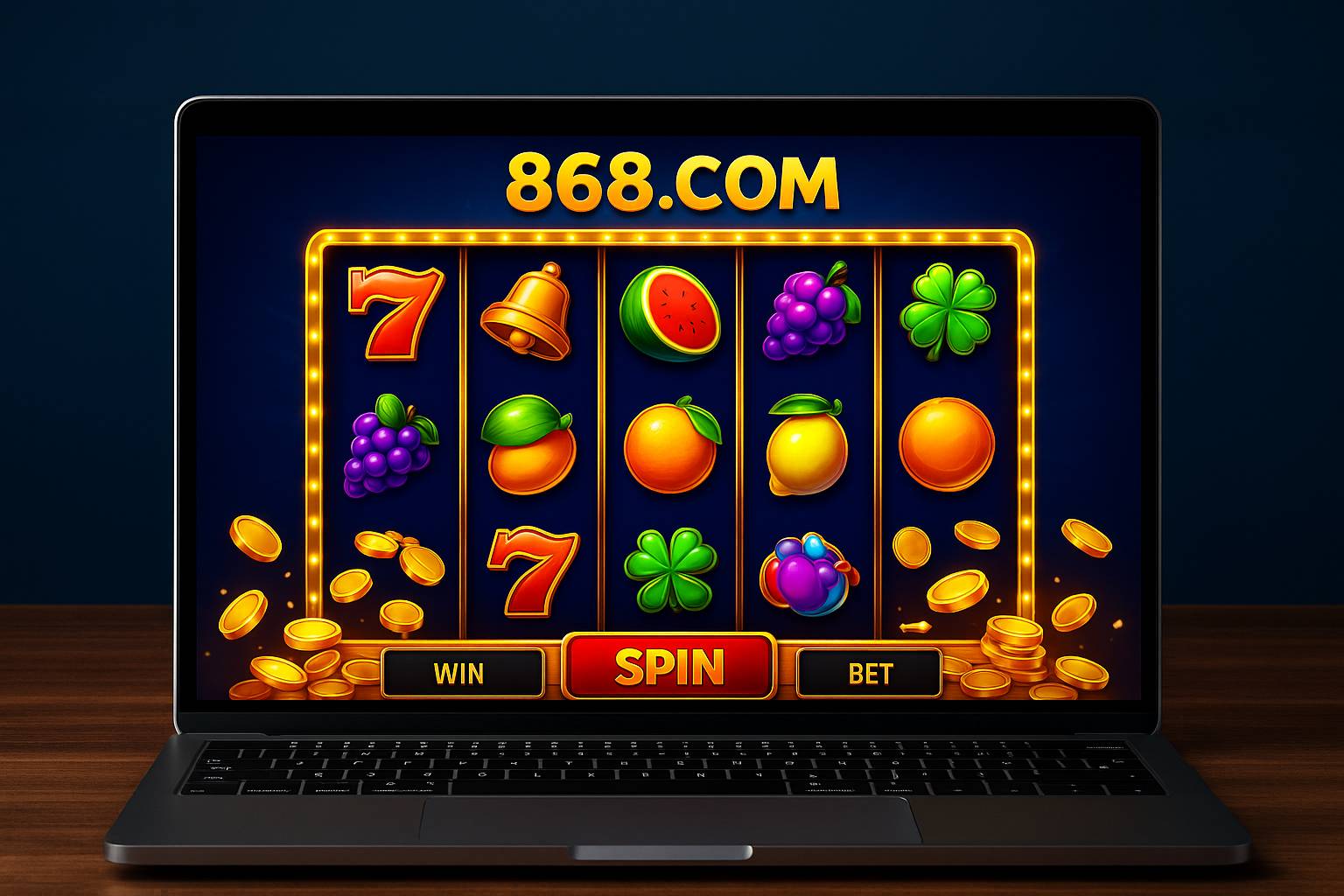 Explore o mundo das slot machines no 868 Casino